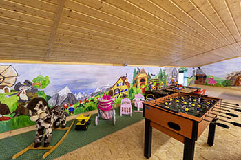 Spieleboden der Ferienanlage Doll im Vogtland